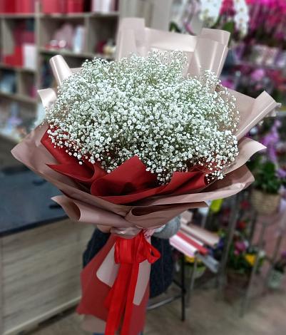 Букет цветов из: Гипсофила в Пышме